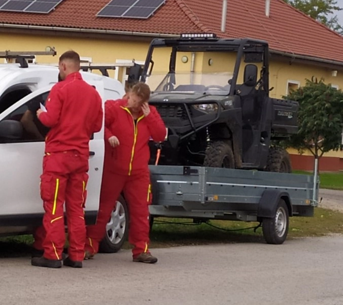 A Quad melyet a Lehoczki-Spider Lászlónak adott támogatásból vásároltak